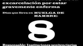 Carmen Badía Lachos, 8 días en huelga de hambre